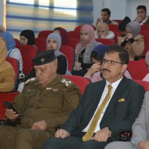 عميد الكلية يفتتح معرض فني بالتعاون مع المفوضية العليا المستقلة للانتخابات مكتب ديالى ويؤكد على دعم العملية الانتخابية